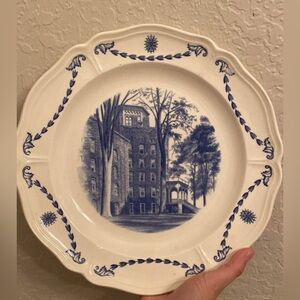 Wedgwood Blue and White Scenic Plate
